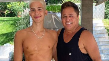 João Guilherme e Leonardo se divertem juntos - Instagram