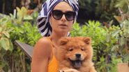 Thaila Ayala encanta em clique com cachorro de estimação - Instagram