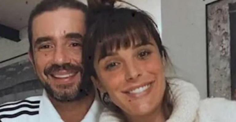 A jornalista encantou os internautas ao fazer uma linda declaração ao marido, Felipe Andreoli - Reprodução/Instagram