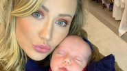 Ana Paula Siebert e filha recém-nascida surgem fazendo biquinho e encantam - Reprodução/Instagram