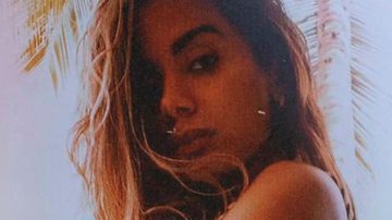Anitta posa com maiô cavado e bumbum ocupa a tela - Reprodução/Instagram