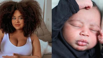 Ex-BBB Rízia Cerqueira explode o fofurômetro ao mostrar novos cliques do filho recém-nascido: ''Meu tudo'' - Reprodução/Instagram