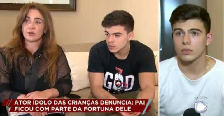 Thomaz Costa acusa pai de ficar com parte de seu patrimônio - Reprodução/Record TV