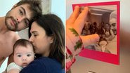 Fofura! Rafa Vitti registra Clara Maria vendo foto do seu nascimento - Instagram