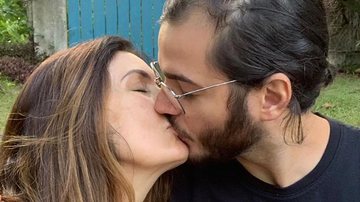 Romântico, Túlio Gadêlha divide clique íntimo com Fátima Bernardes: ''Amor cresce e floresce'' - Instagram