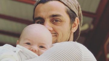 O ator usou as redes sociais para declarar seu amor pelo filho caçula, Vicente - Reprodução/Instagram