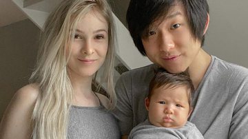 Com apenas 4 meses, o herdeiro de Pyong Lee e Sammy encanta os internautas com clique tirando uma soneca - Reprodução/Instagram