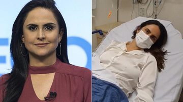 Carla Cecato surge em cama de hospital e relata cirurgia às pressas - Reprodução