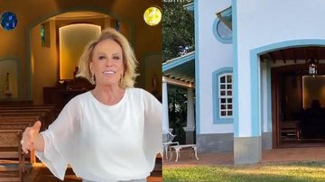 Ana Maria Braga apresenta capela construída em sua fazenda: ''Promessa'' - Divulgação / TV Globo