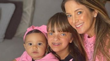 Ticiane Pinheiro explode fofurômetro ao registrar as filhas grudadinhas - Reprodução/Instagram