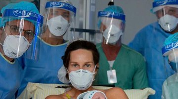 Com Covid-19, Mariana Weickert dá à luz seu segundo filho, Felipe: "Veio para completar meu mundo" - Reprodução/Instagram