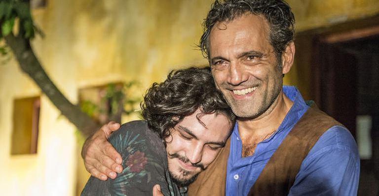 O ator se emocionou ao falar do amigo que faleceu em uma acidente trágico, em 2016 - Globo/Renato Rocha Miranda