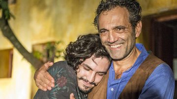 O ator se emocionou ao falar do amigo que faleceu em uma acidente trágico, em 2016 - Globo/Renato Rocha Miranda