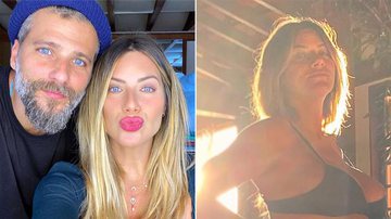 Bruno Gagliasso flagra barrigão de Giovanna Ewbank na reta final da gestação - Instagram