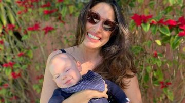 Giselle Itié registra sorriso do filho e deixa a web morrendo de amores - Reprodução/Instagram