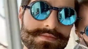 Alok mostra o filho, Ravi, de óculos e barba e se diverte - Instagram