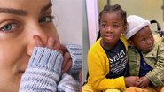 Giovanna Ewbank revela reação fofa de Titi e Bless ao conhecer Zyan - Instagram