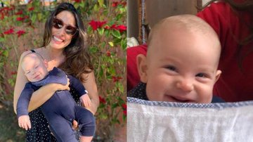 Giselle Itié derrete internautas com sorriso do filho: ''Apaixonada'' - Arquivo Pessoal