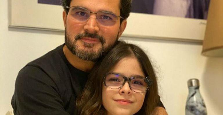Luciano Camargo divide clique encantador com a filha e derrete web - Reprodução/Instagram