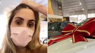 Bárbara Evans ganha carrão do marido e confessa nervosismo - Instagram