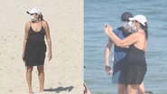 Malu Mader faz raríssima aparição com o marido em ida à praia - AgNews