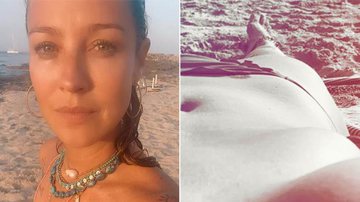 Luana Piovani faz topless e quase mostra demais em praia de Ibiza - Instagram