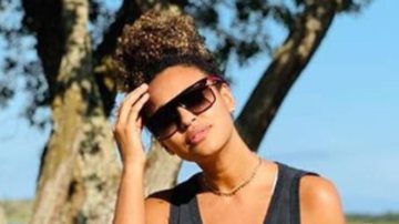 A atriz aproveitou o dia para curtir o sol em meio à natureza nesta terça-feira (28) - Reprodução/Instagram