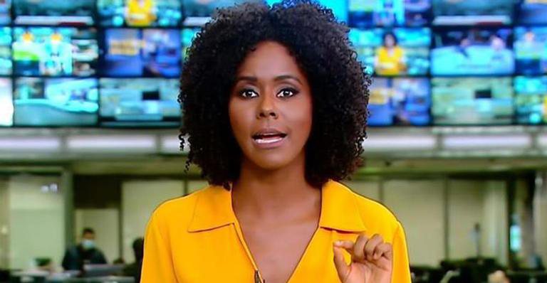 Maju Coutinho desabafa sobre 2020 - Reprodução/TV Globo