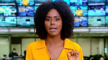 Maju Coutinho desabafa sobre 2020 - Reprodução/TV Globo