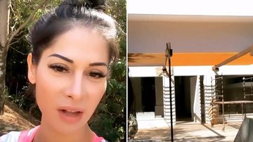 Mayra Cardi fica em choque ao visitar sua mansão - Reprodução/Instagram
