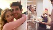 Carol Dias é surpreendida e leva bolo na cara de Kaká ao comemorar 25 anos - Instagram