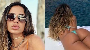 Anitta exibe bumbum poderoso em passeio de barco na Itália - Reprodução/ Instagram