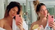 Maternidade real! Giovanna Ewbank tenta sensualizar nas redes, mas é 'surpreendida' - Instagram