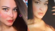 Geisy Arruda aposta em lingerie vermelha e deixa alça cair - Reprodução/Instagram