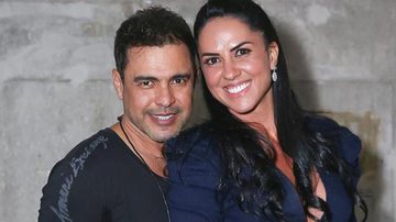 Zezé Di Camargo ganha beijão e homenagem de aniversário romântica de Graciele Lacerda: "Me faz realizada" - Reprodução/Instagram