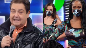 Na volta de Faustão, plateia eletrônica e bailarinas mascaradas roubam a cena - Reprodução/TV Globo