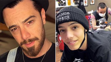 Felipe Titto leva filho de 17 anos para fazer sua primeira tatuagem - Instagram