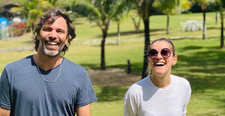 Ingrid Guimarães e Marcelo Faria passam quarentena juntos - Instagram