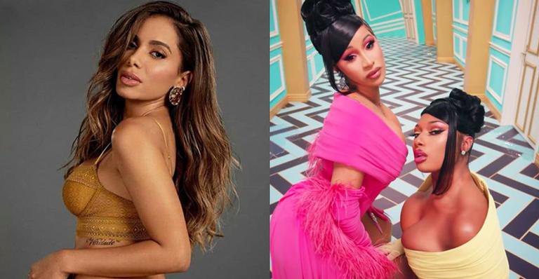 Anitta faz coreografia de 'WAP' e tem vídeo respostado por Cardi B e Megan Thee Stallion: "Isso, garota" - Reprodução/Instagram