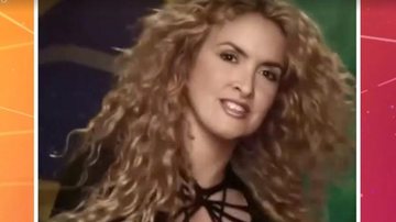 Fátima Bernardes se transforma em Shakira e momento viraliza - Reprodução/Globo