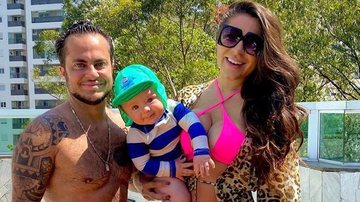 Thammy Miranda e Andressa Ferreira combinam look com filho - Reprodução/Instagram