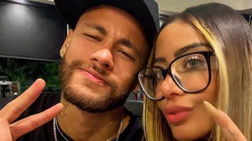 Rafaella Santos posa com Neymar Jr. após irmão ser vítima de racismo - Arquivo Pessoal