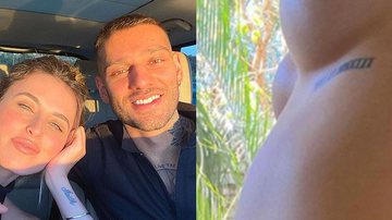 Esposa de Lucas Lucco posa nua e exibe barrigão: "Maior e melhor presente" - Reprodução/Instagram