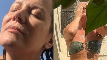 Aos 52 anos, Regina Volpato toma chuveirada e exibe corpaço - Reprodução/Instagram