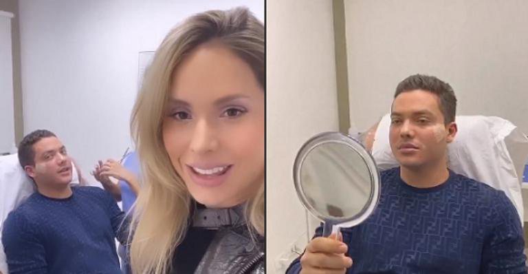 Wesley Safadão realiza harmonização facial - Instagram