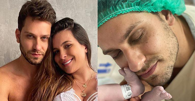 Eliéser Ambrósio anuncia nascimento de seu filho com Kamilla Salgado - Reprodução/Instagram