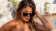 Com maiô ousado, Hariany Almeida exibe corpo bronzeado - Reprodução/Instagram
