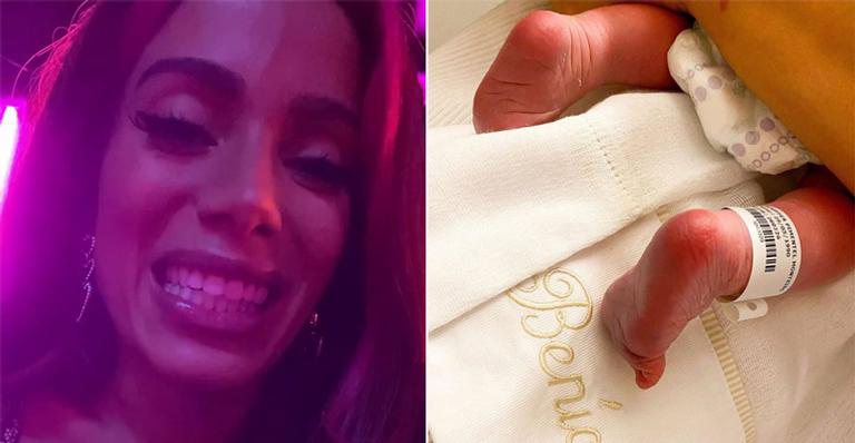 Anitta comemora nascimento do sobrinho e confessa: "Quase chorei" - Instagram
