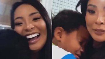 Carol Nakamura emociona web ao publicar vídeo da reação do filho com festa surpresa - Reprodução/Instagram