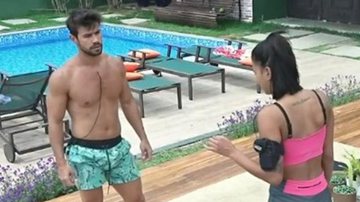 Mariano detona Luiza Ambiel após formação da roça - Reprodução/PlayPlus